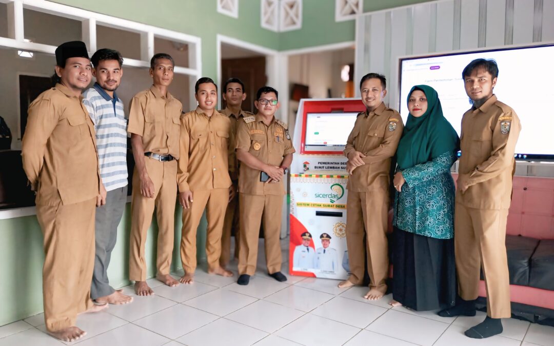 Percepat Layanan Administrasi, Desa Bukit Lembah Subur Resmikan Mesin Anjungan SICERDAS